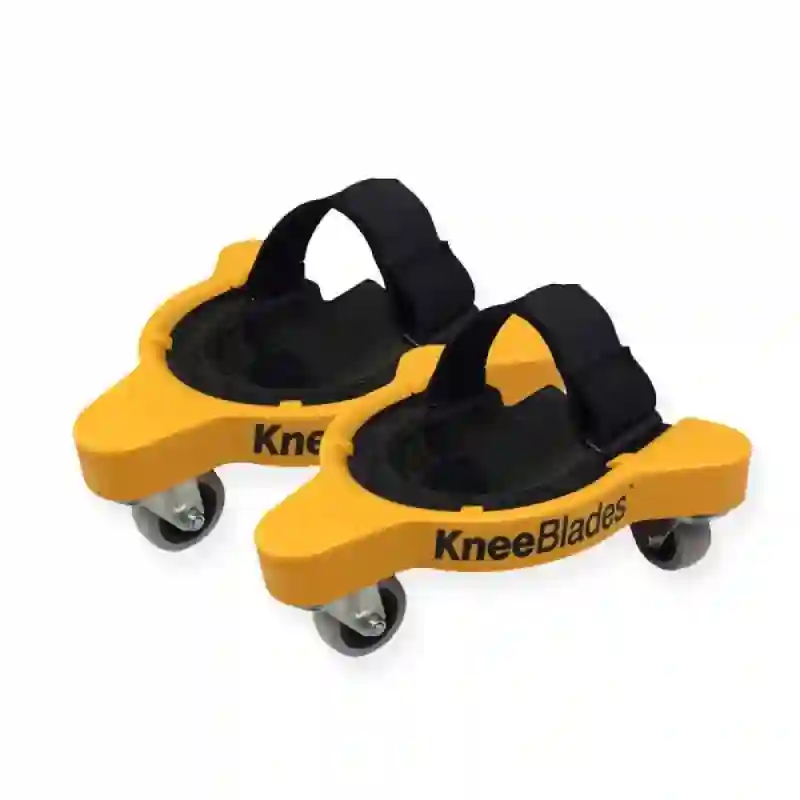Par de rodilleras con 3 ruedas giratorias Milescraft
