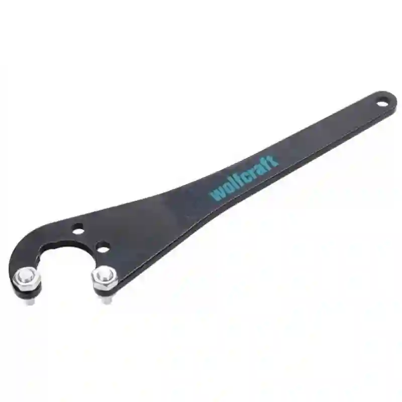 1 llave de brida universal para amoladoras angulares Wolfcraft