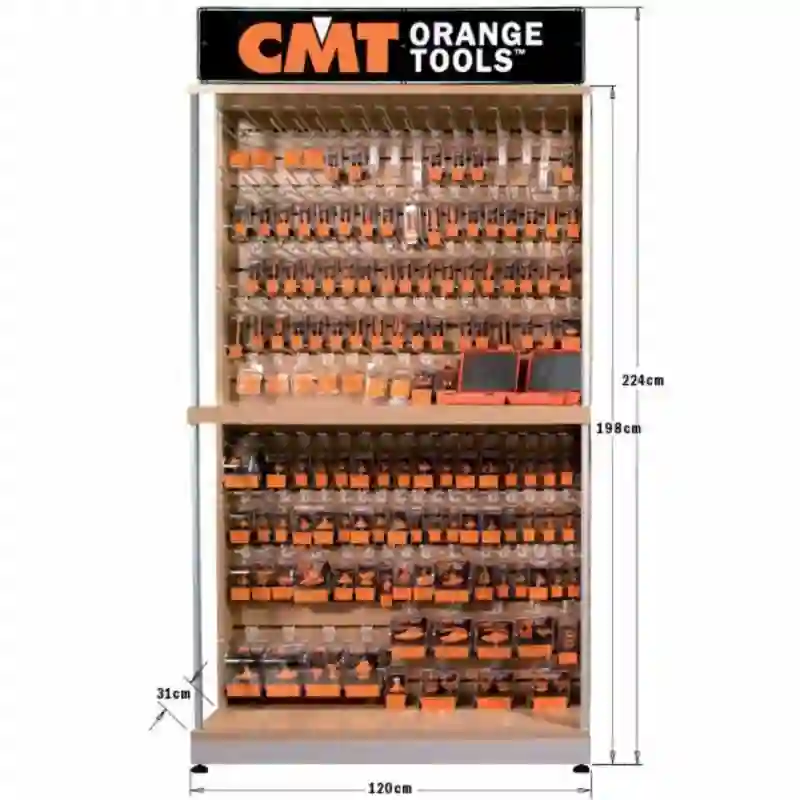 Expositor fresas HW S:8 (tot. 300 uds.) CMT