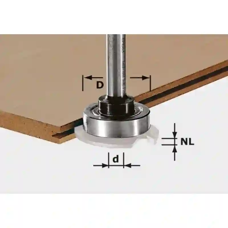 Husillo de fresa S8 1.5-5 KL28 - 499804 - Festool