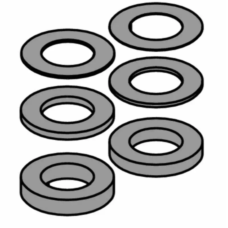 Juego de 15 anillos distanciadores ø31.75/55x10.6 para cabezal 694.015.31 CMT