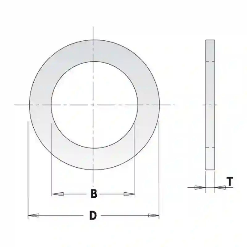 ANILLO DISTANCIADOR DE ACERO BR. D:31.75/60x5mm CMT