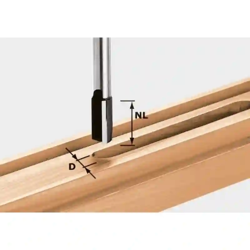 Fresa de ranuras HW S8 D10/30 - 491648 - Festool