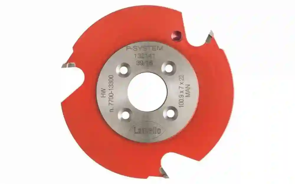 Zeta P2, P-System fresa de ranurado,HW(metal duro), Ø100.9x7xØ22 mm, Z3, NL 4 Lamello