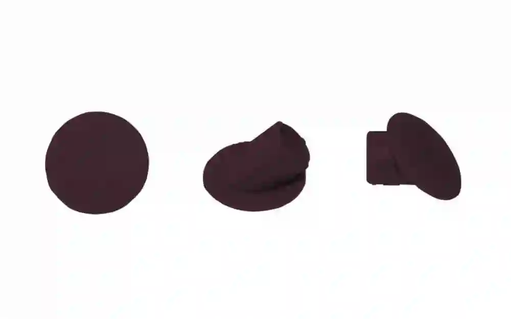 Clamex tapones 45°, 100 unidades, RAL 8017 chocolate Lamello