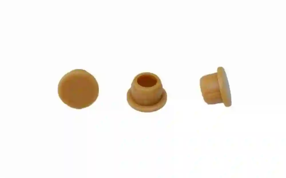 Clamex tapones, 100 unidades, RAL 1011 beige pardo, haya Lamello