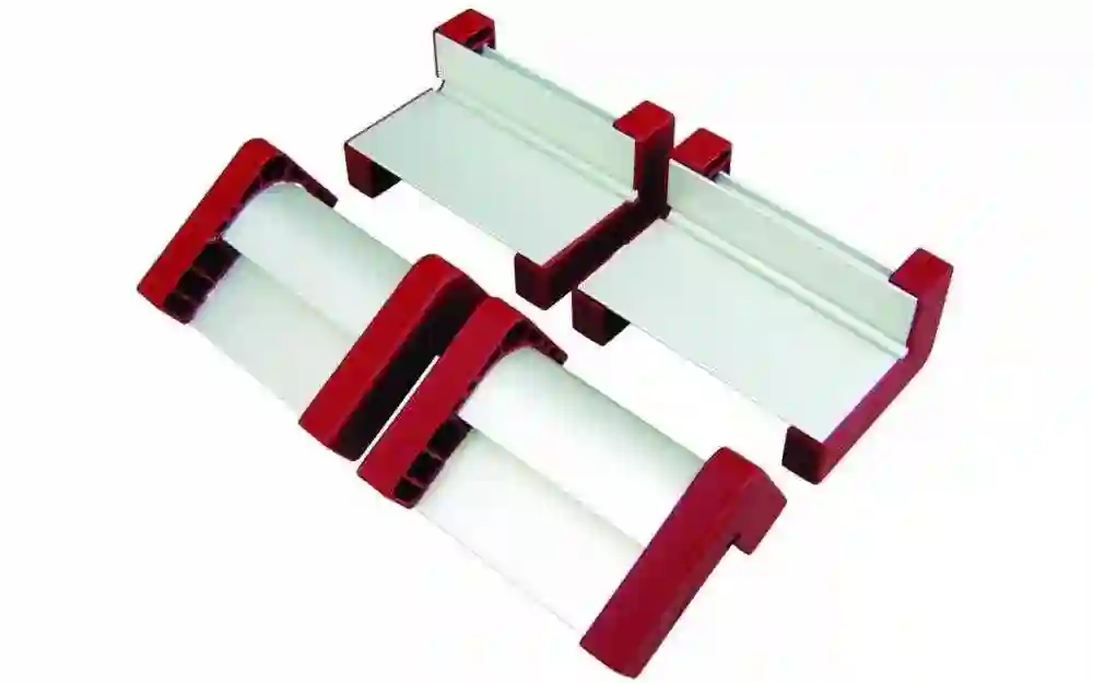 Perfiles para juego de abrazaderas, 4 unidades, longitud de 12 cm Lamello