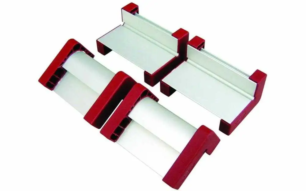 Perfiles para juego de abrazaderas, 4 unidades, longitud de 12 cm Lamello