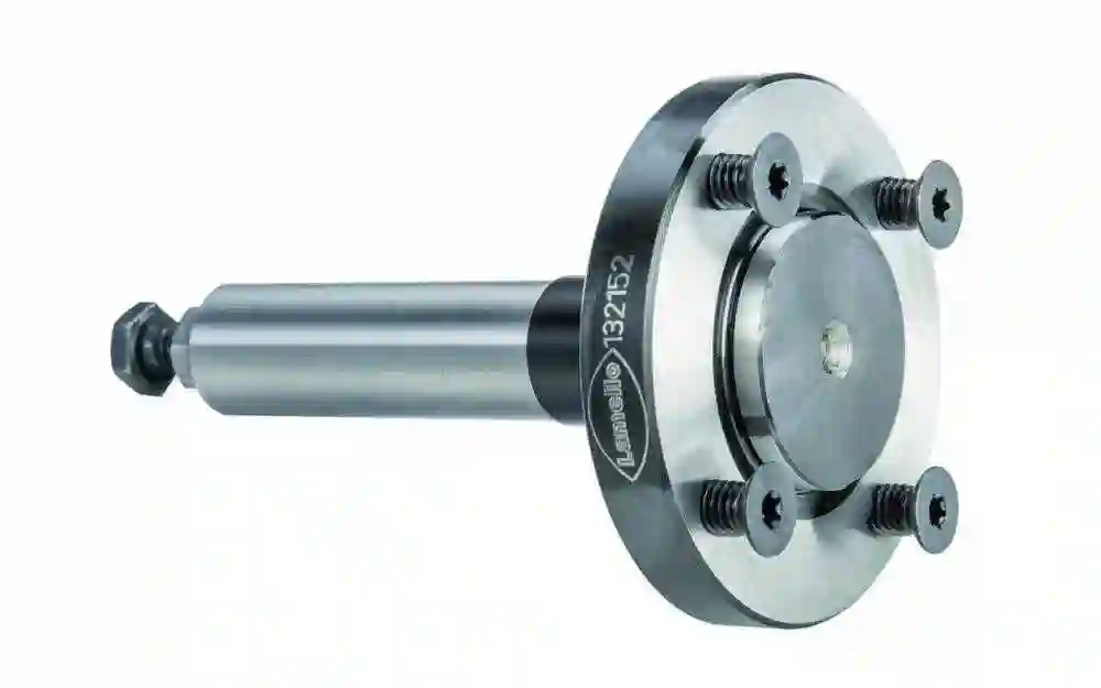 Porta herramientas CNC para fresa P-System, Ø30 mm, Tija Ø16×50 mm, L 85 mm, NL 4×M4×Ø48 mm Lamello