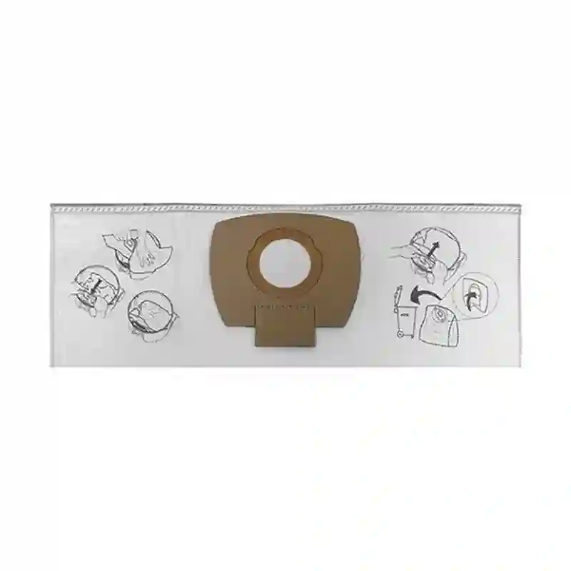 5 Bolsas de Fieltro para aspirador VC2512 Makita
