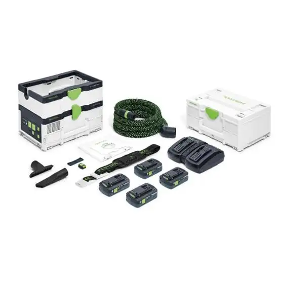 Aspirador profesional a batería CTLC SYS HPC 4.0 I-Plus CLEANTEC - 576944 - Festool