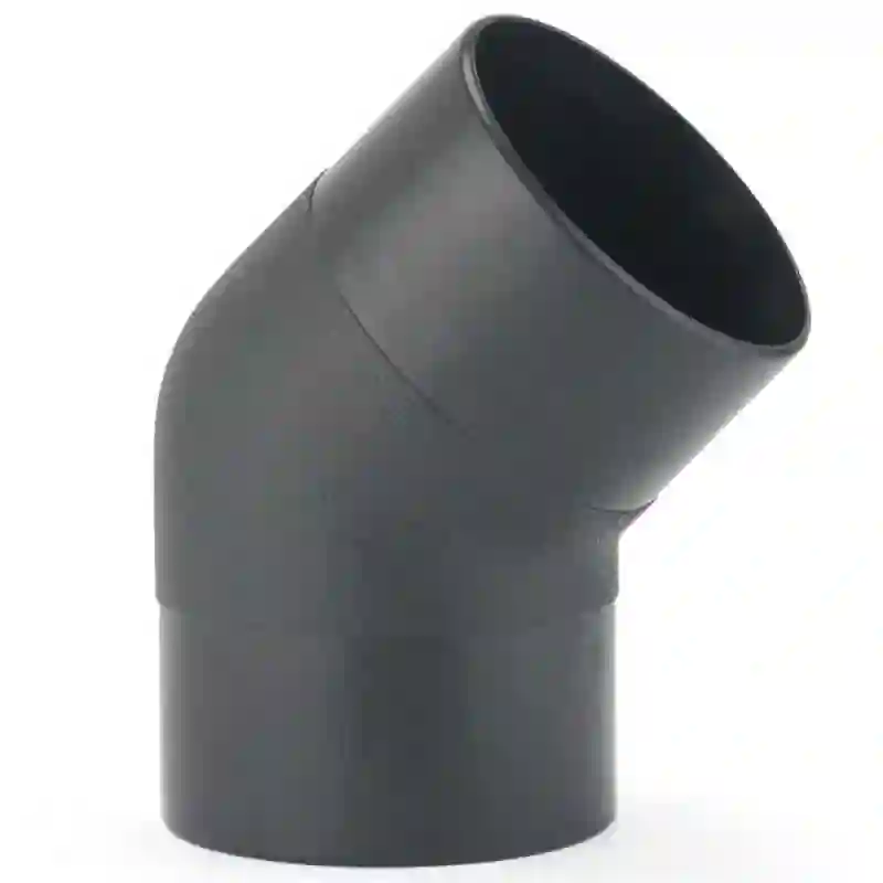 Codo de conexión de 100 mm - 4 a 45o para instalaciones de aspiración Woodcraft