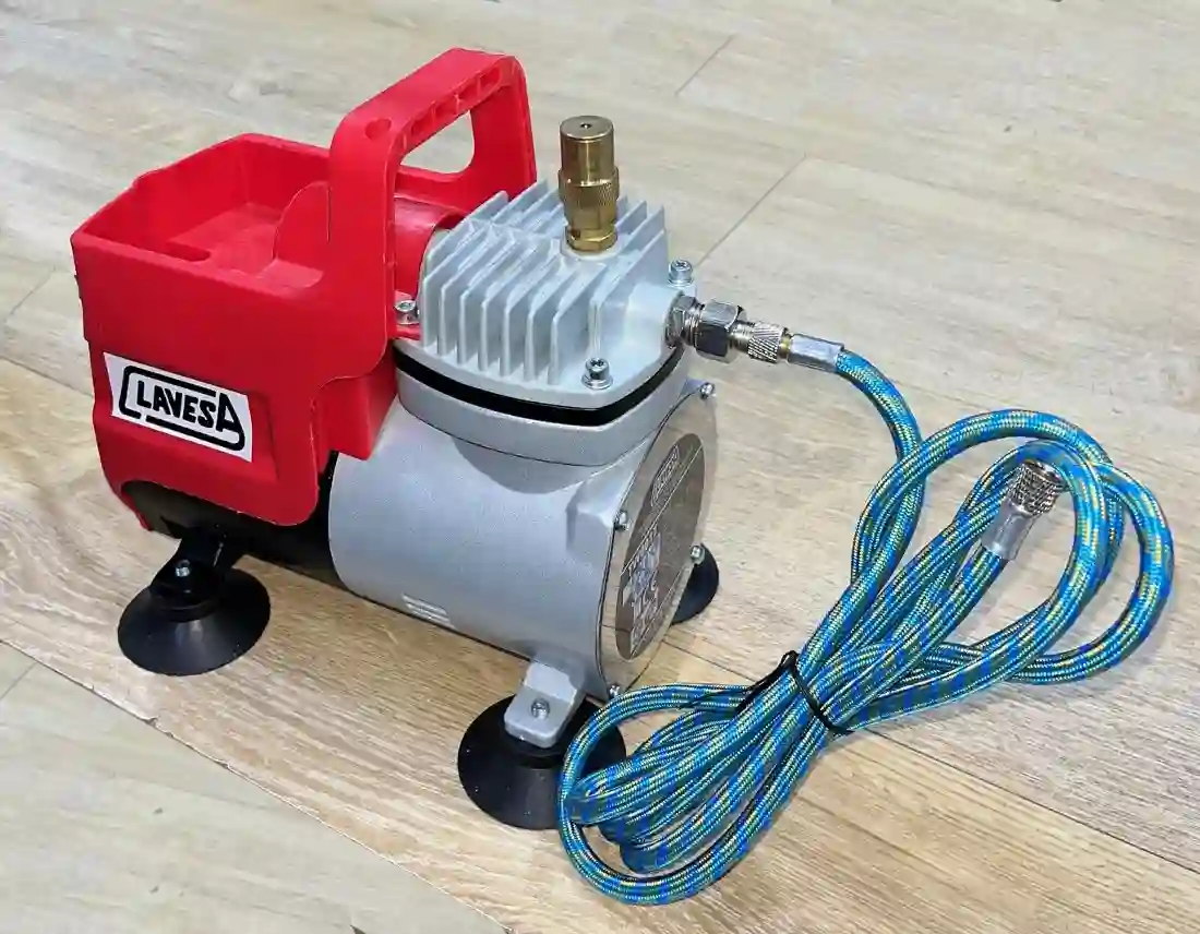 Mini compresor aerográfico TW0017 Clavesa