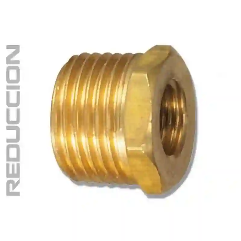 Reducción rosca macho 1/2 a rosca hembra 3/8