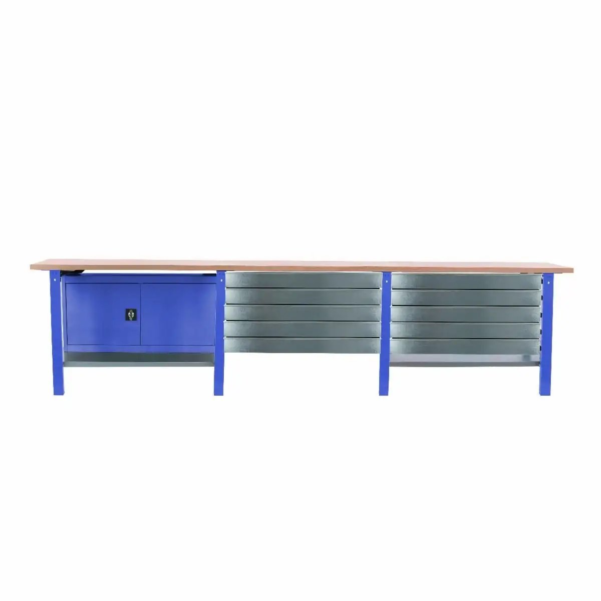 Banco de trabajo SIMONWORK BT6 PRO TRIP LAMINATE 10BOX 1CAB 3000 AZ - 8425437125430 - Simon Rack