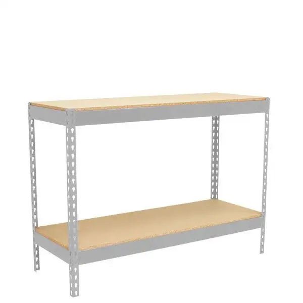 Mesa de trabajo SIMONWORK BASIC 2 901560-2 GALVANIZADO/MADERA - 778100271901562 - Simon Rack