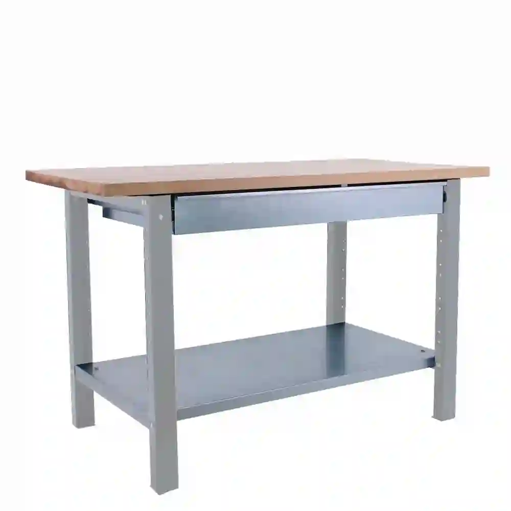Banco de trabajo SIMONWORK BT6L PRO LAMINATE 1BOX 1500 GRIS/HAYA - 8425437125065 - Simon Rack