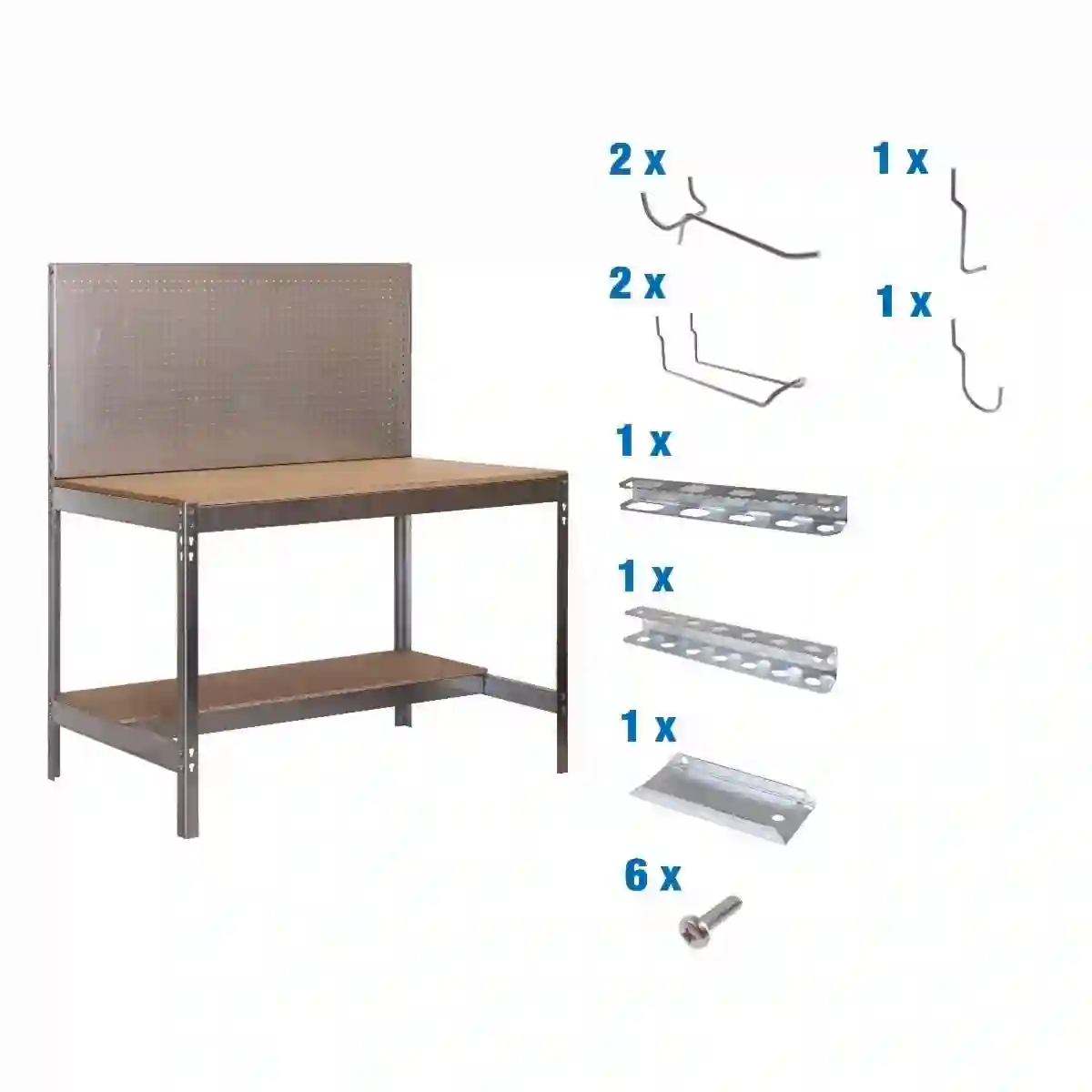 Banco de trabajo PACK SIMONWORK BT2 1500 GAL/MAD+ 9ACCS - 8425437072444 - Simon Rack