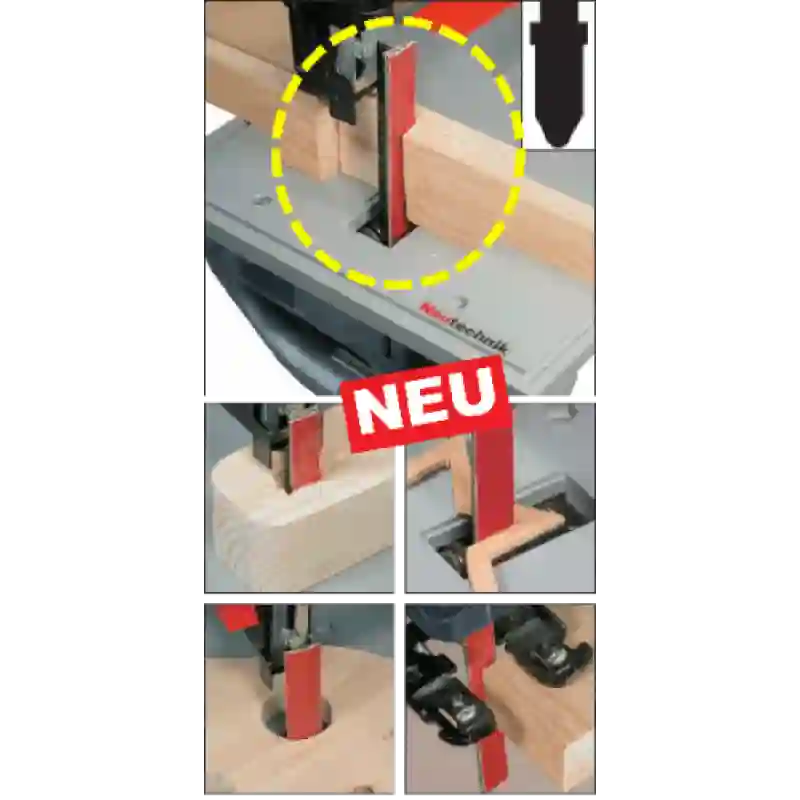 Juego de 2 accesorios de lijado para caladora A1515 Neutechnik