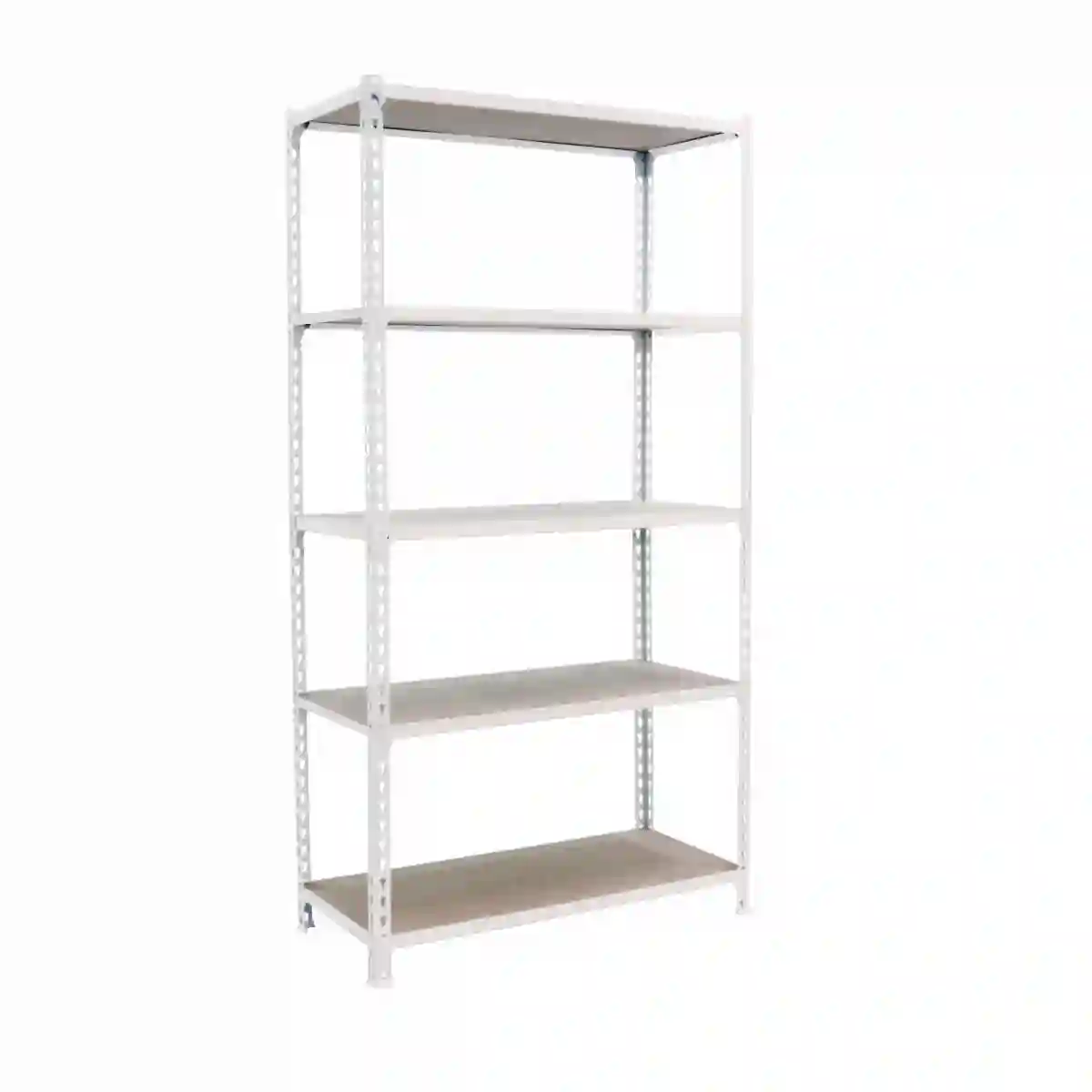 Estanteria MADERCLICK MEGAPLUS 5/500 BLANCO/MADERA - 8425437077586 - Simon Rack