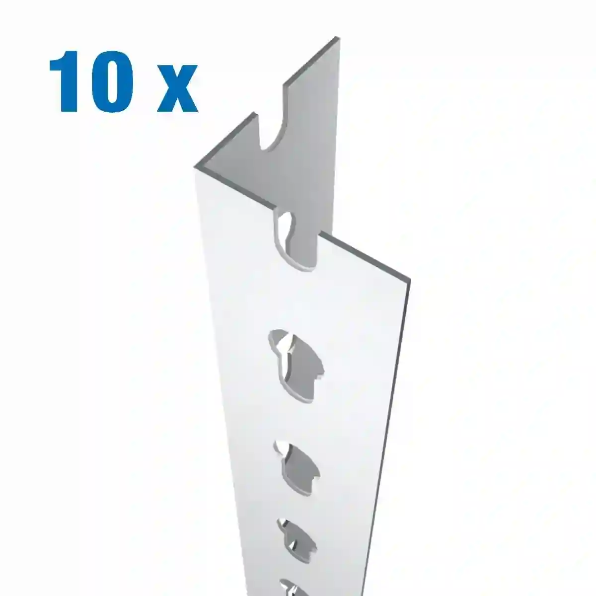Perfil PACK 10 PERFIL SCLICK P/35 1000 BLANCO - 8425437071836 - Simon Rack