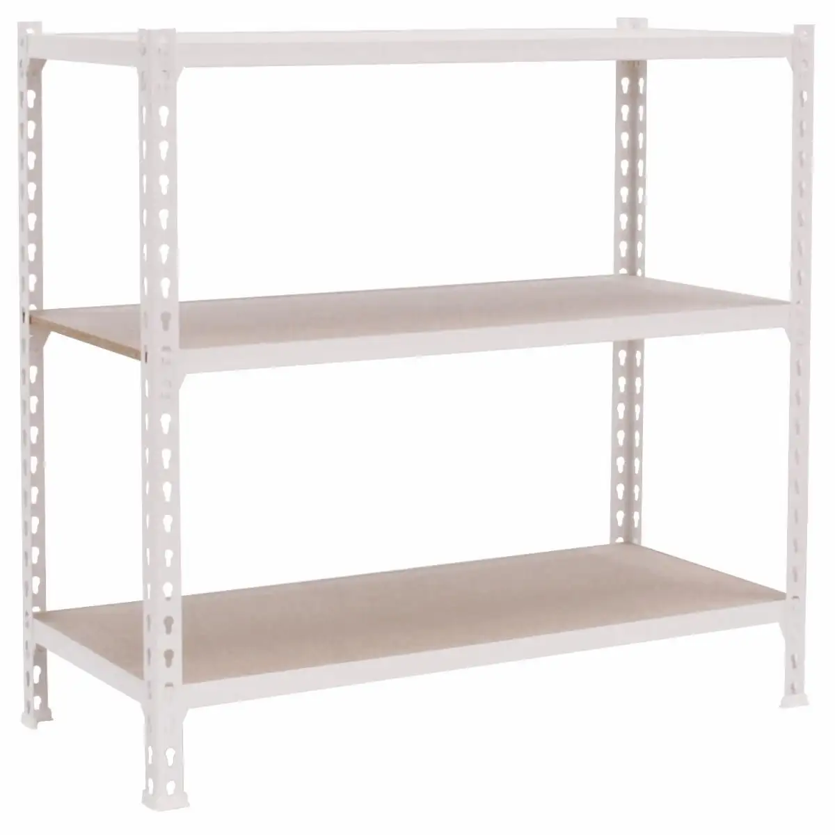 Estanteria MADERCLICK 3/300 1000 BLANCO/MADERA - 8425437085604 - Simon Rack