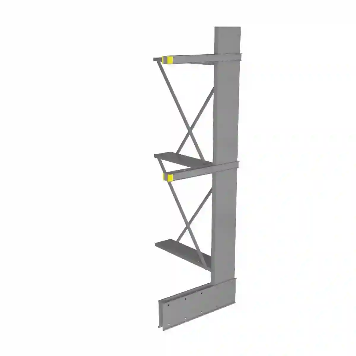 Estanteria SIMONLEVER ADI.UNILATERAL 4000 MM 2/1000-1000 MM - 8425437141034 - Simon Rack