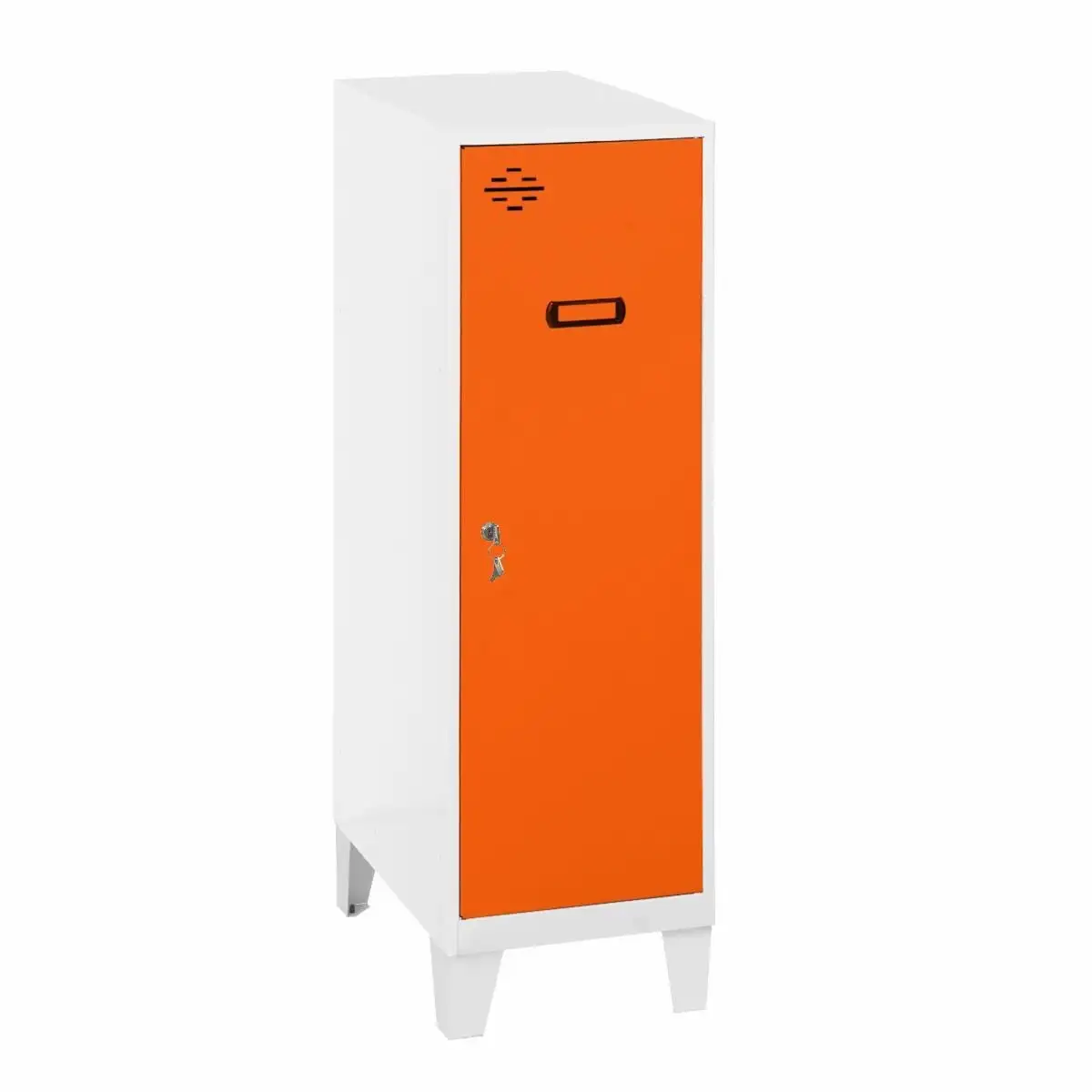 Casillero SIMONLOCKER MON.MINI + BAN. 915x400x500+PIES BL/NA - 8425437121951 - Simon Rack
