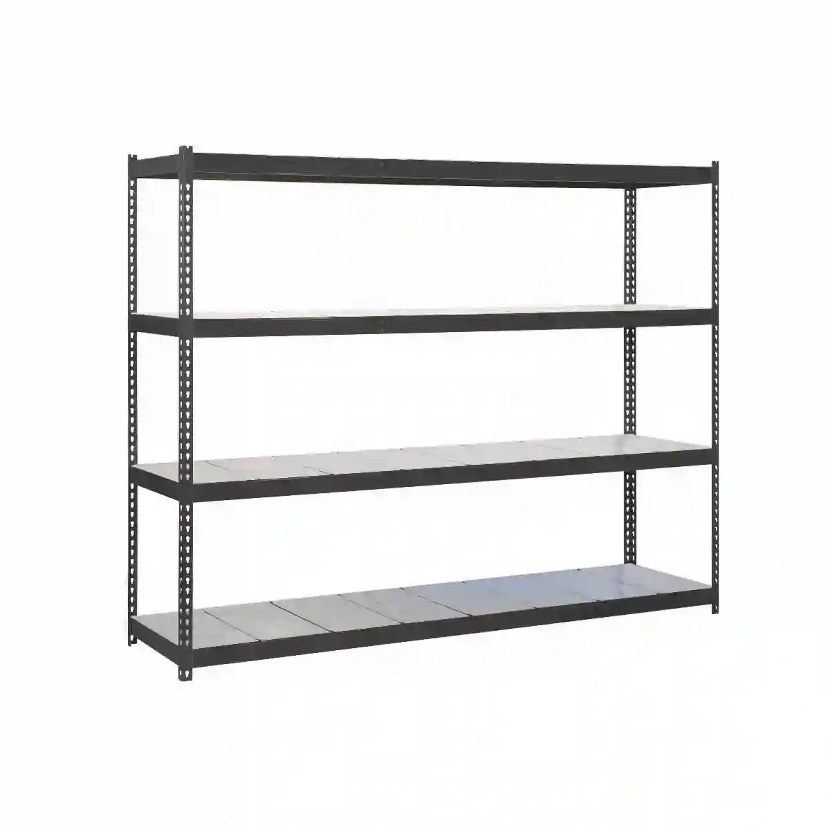 Estanteria SIMONFORTE 1504-4 METAL ANTRACITA/GALVA - 8425437101595 - Simon Rack
