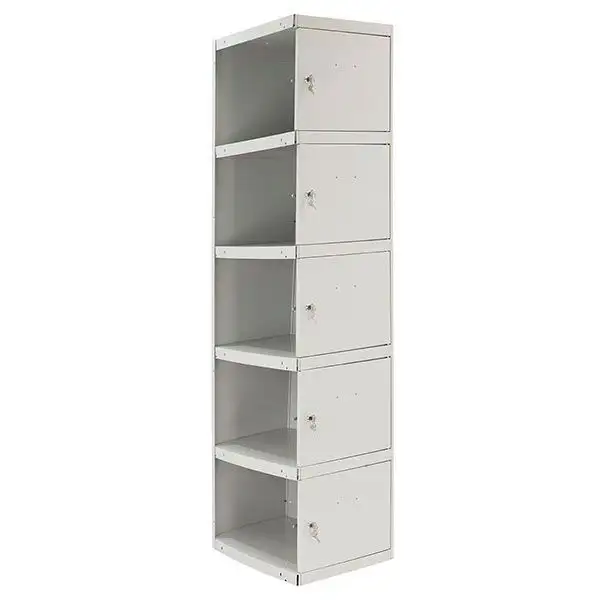 Taquilla SIMONLOCKER PROF. DISM. 5 DOORS 1/5 300 ADDI GRIS - 90333D1533 - Simon Rack