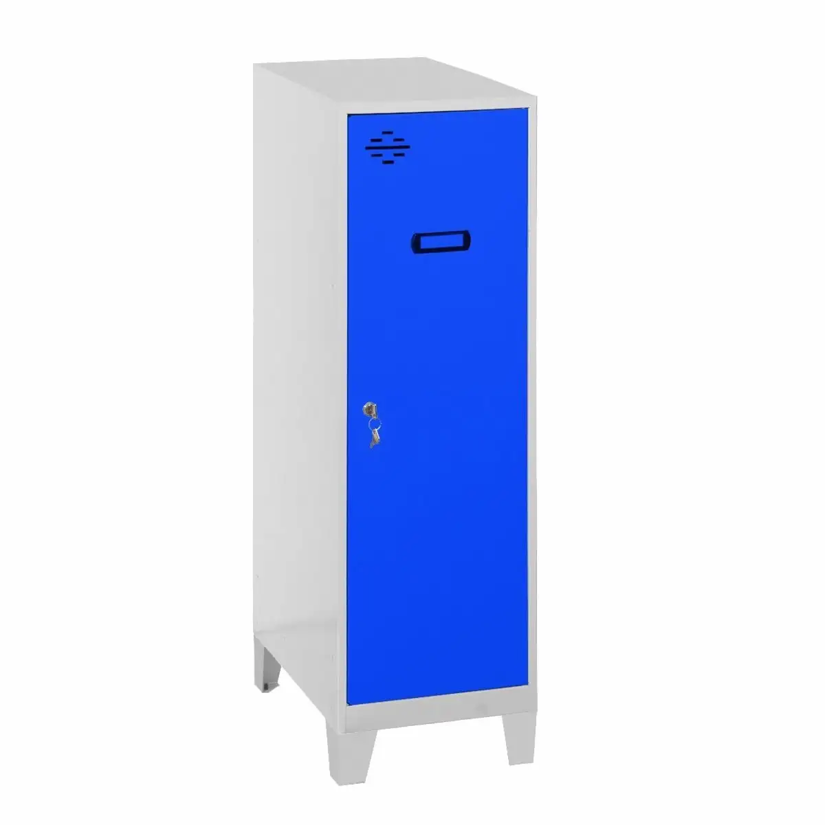 Casillero SIMONLOCKER MON.SINGLE MINI 915x300x500+PIES GR/AZ - 8425437120039 - Simon Rack