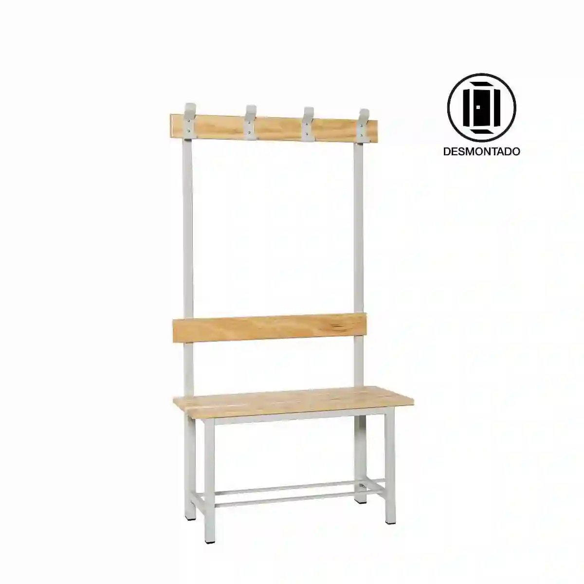 SIMONLOCKER DISM. SINGLE BENCH SR 4/1000 - 90438D1164 - Simon Rack