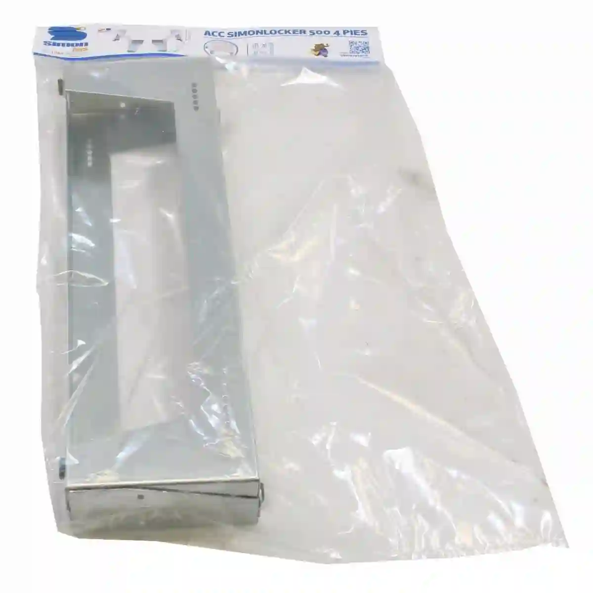 Taquilla 4 UND. PIES PARA TAQUILLA DE 500 mm BOLSA - 907SS00031 - Simon Rack