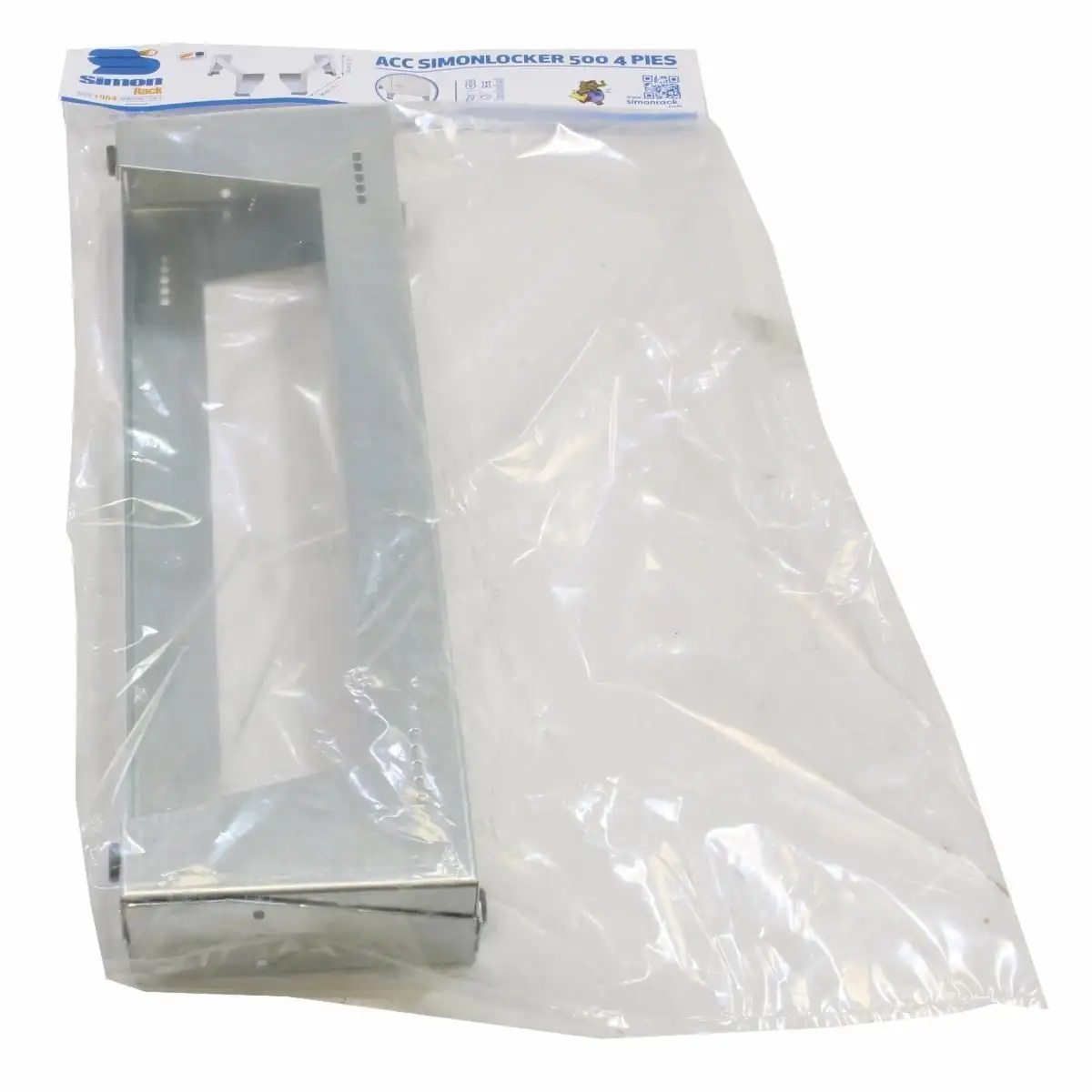 Taquilla 4 UND. PIES PARA TAQUILLA DE 500 mm BOLSA - 907SS00031 - Simon Rack