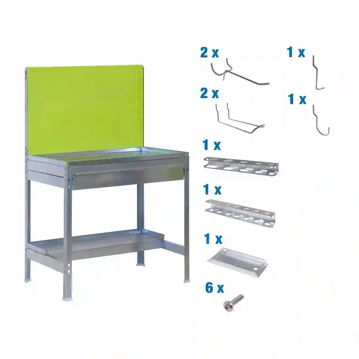 PACK S.GARDEN BT2 BOX 1200x600 VERDE/GAL+ 9ACCS - 8425437072840 - Simon Rack