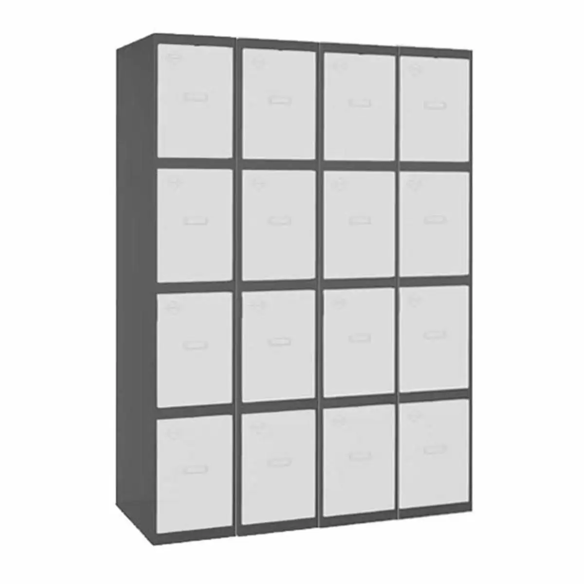 Taquilla SIMONLOCKER PROF.DISM. 4 DOORS 4/16 300(1200)AN/BL - 8425437134609 - Simon Rack