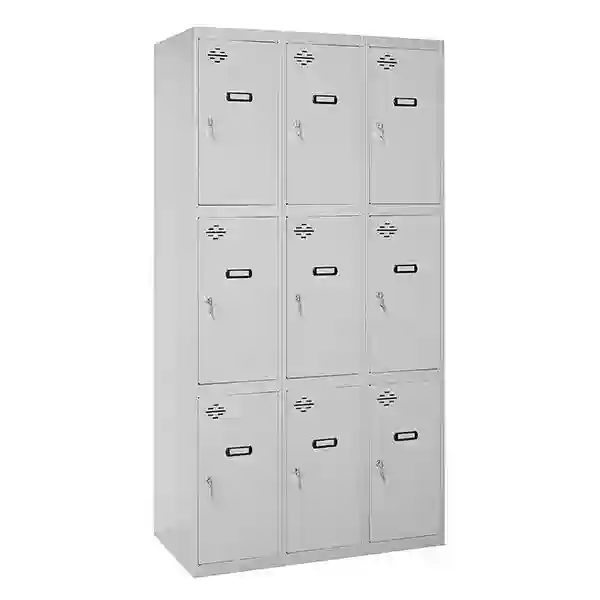 Taquilla SIMONLOCKER PROF. MON. 3 DOORS 3/9 400 (1200) GRIS - 90333W3312 - Simon Rack