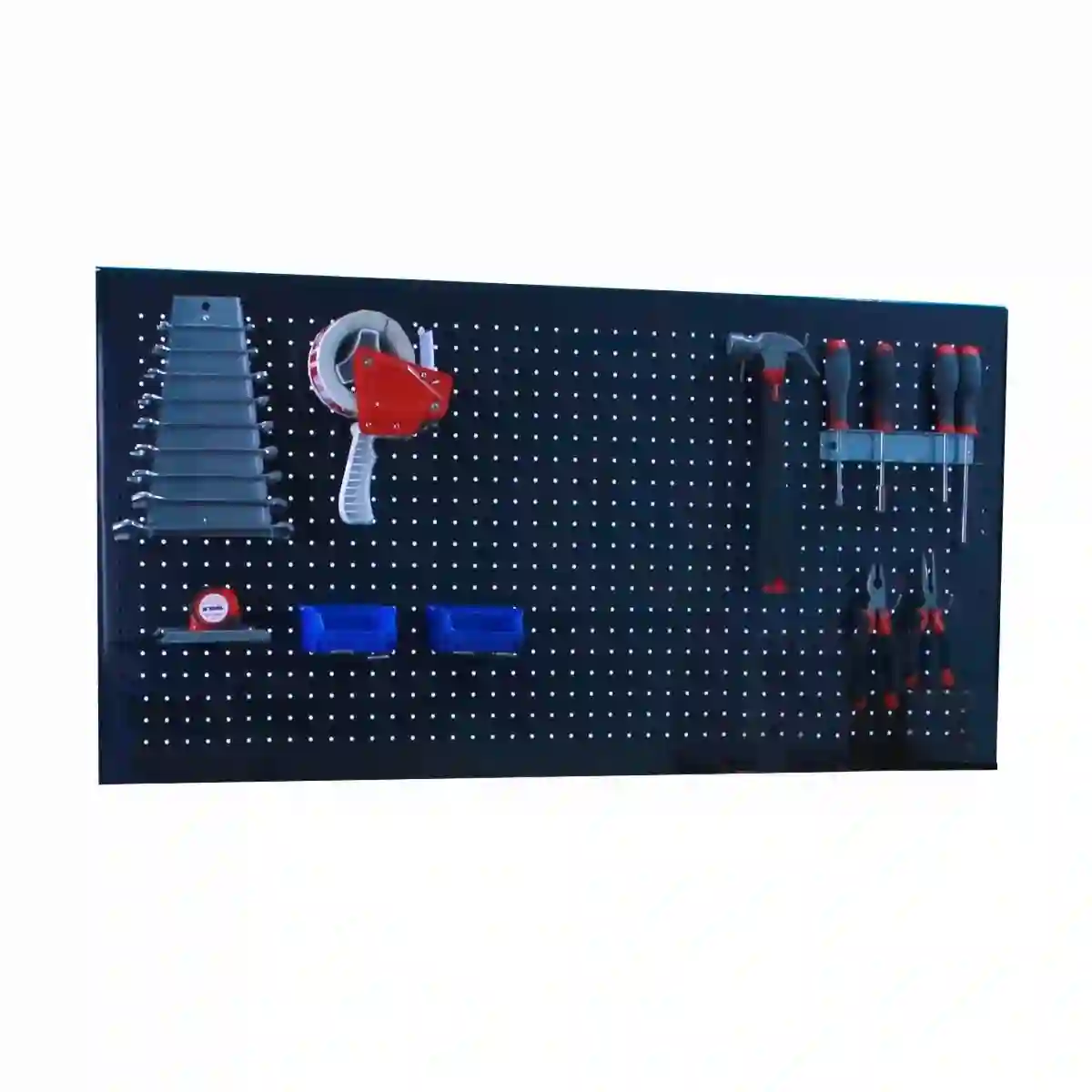 PANELCLICK 1200x400 ANTRACITA + 8 HOOK - 8425437138812 - Simon Rack