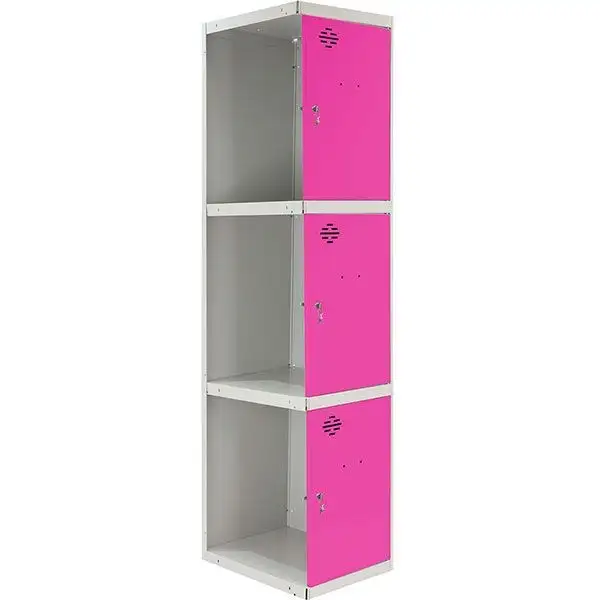 Casillero SIMONLOCKER PROF.DISM. 3 DOORS 1/3 300 ADDI GR/RS - 9P233D1331 - Simon Rack