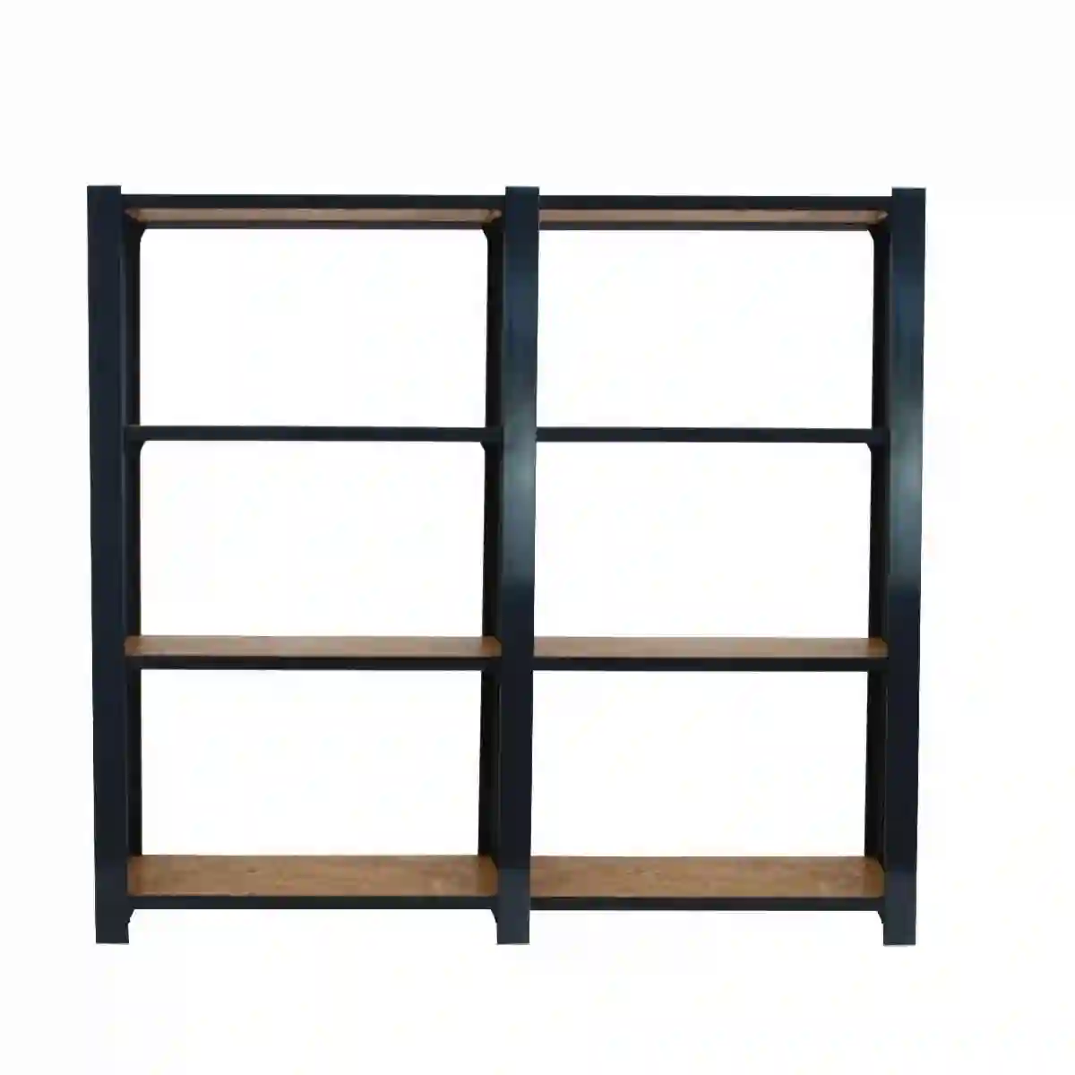 Estanteria OFFICLICK 4/300 WOOD 1600 ANTRACI/OSB + TAPAS 1500 - 8425437127786 - Simon Rack