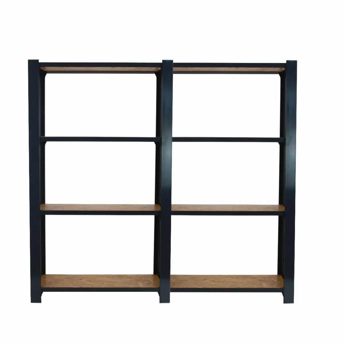 Estanteria OFFICLICK 4/300 WOOD 1600 ANTRACI/OSB + TAPAS 1500 - 8425437127786 - Simon Rack