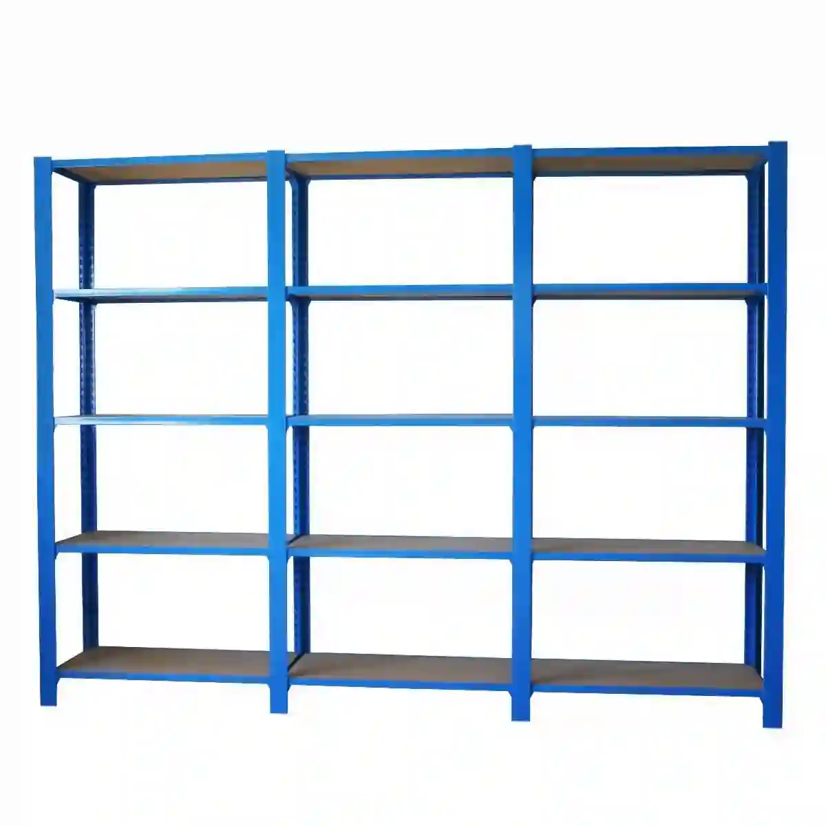 Estanteria PACK OFFICLICK 5/400 WOOD I+A+A AZUL/MDF - 44M199145219045 - Simon Rack