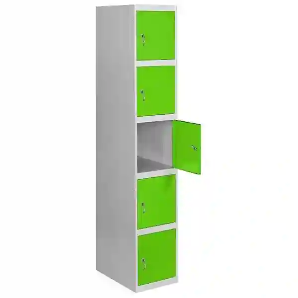 Casillero SIMONLOCKER PROF.MON. 5 DOORS 1/5 300 GR/VE - 98333W1530 - Simon Rack