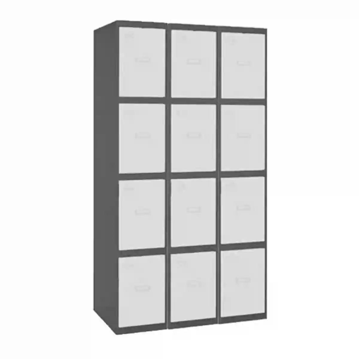 Casillero SIMONLOCKER PROF.MON. 4 DOORS 3/12 400(1200) AN/BL - 8425437105593 - Simon Rack
