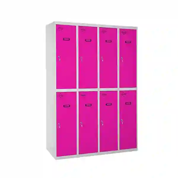 Taquilla SIMONLOCKER PROF.MON. TANDEM 4/8 300 (1200) GR/RS - 9P233W4212 - Simon Rack