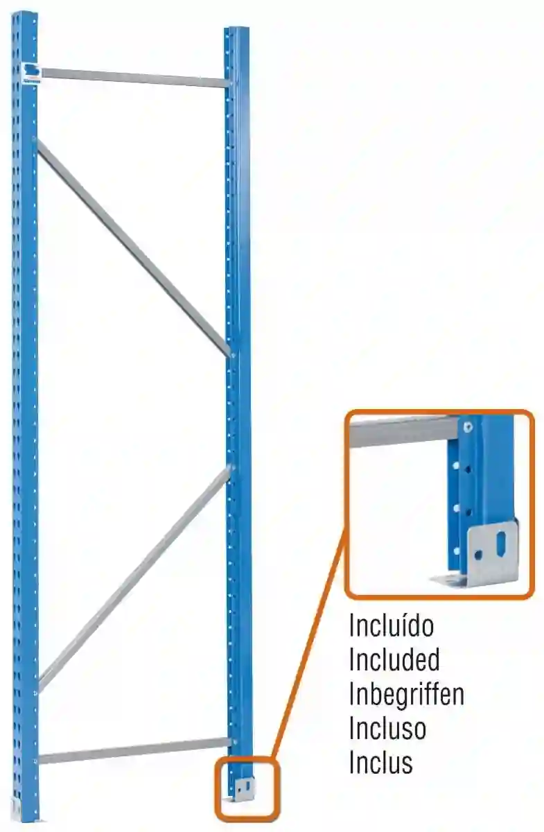 BASTIDOR STITAN DESMONTADO 1800x1200 AZUL - 40511801222 - Simon Rack