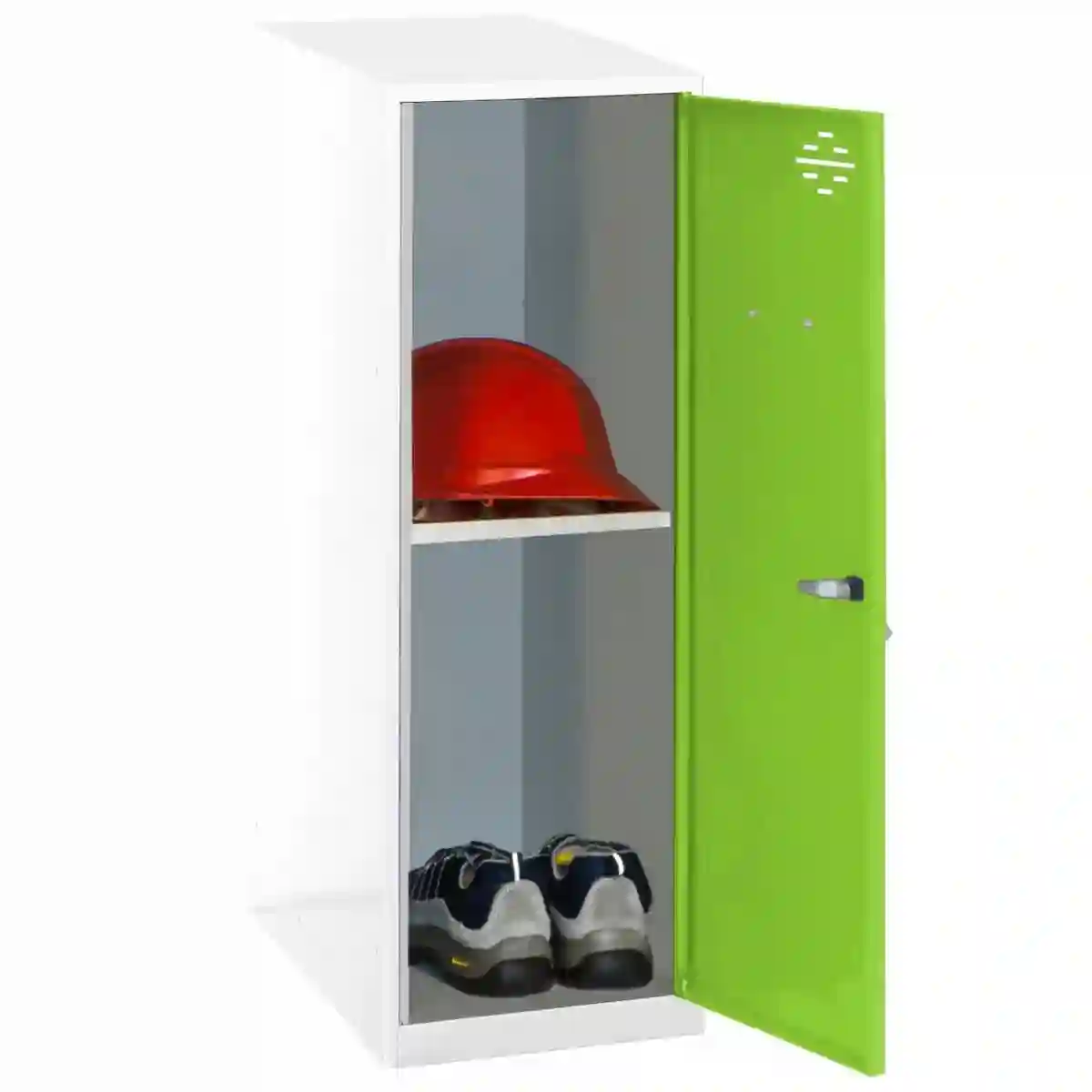 Bandeja SIMONLOCKER DISM. MINI + BAN. 915x300x500 mm BL/VE - 8425437116858 - Simon Rack