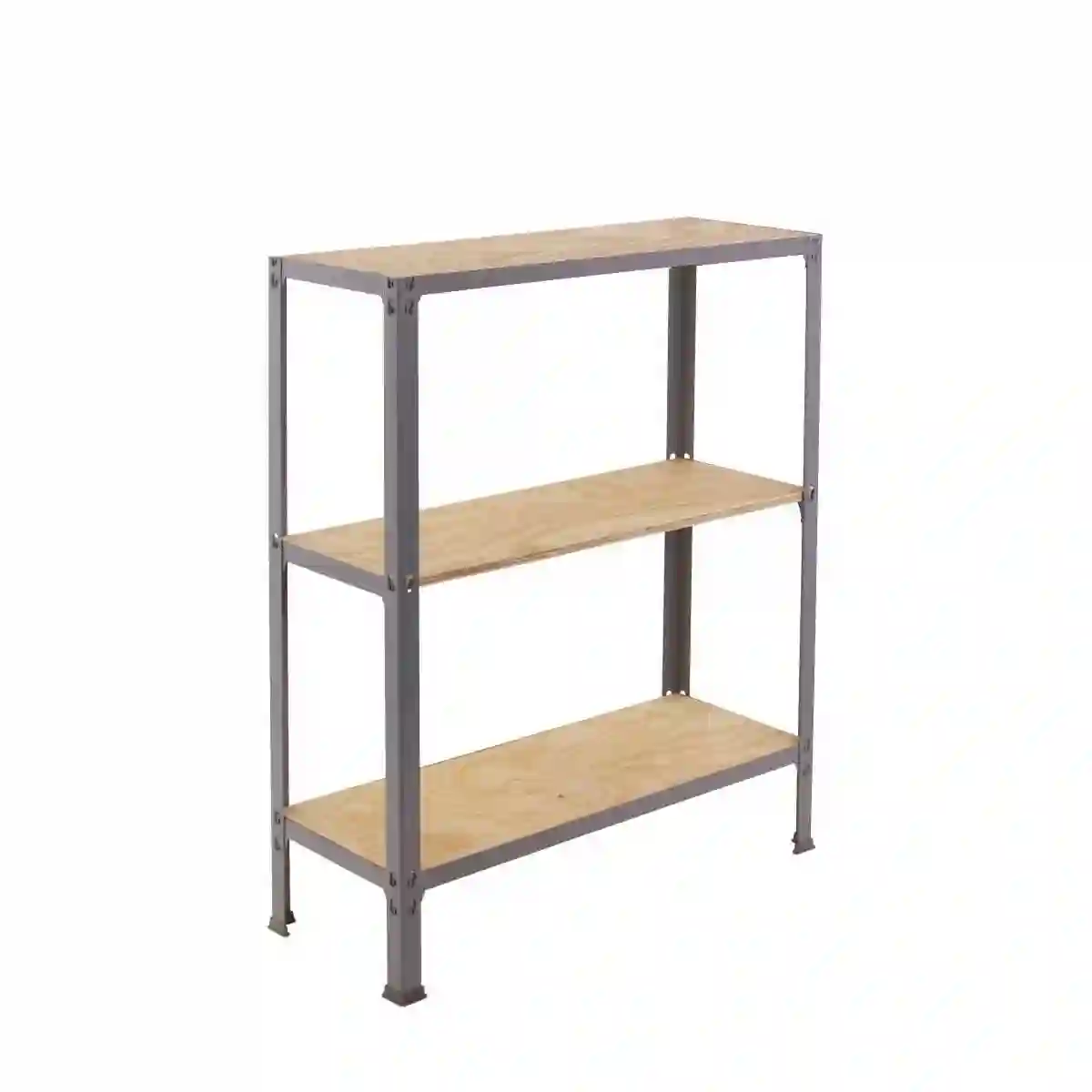Estanteria SIMONHOME CLICK PLYWOOD PLUS 3/300 GRIS/PINO - 8425437129124 - Simon Rack