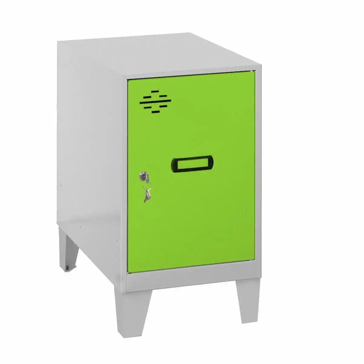 Casillero SIMONLOCKER DISM.MINI 475x300x500+PIES GR/VER - 8425437119866 - Simon Rack