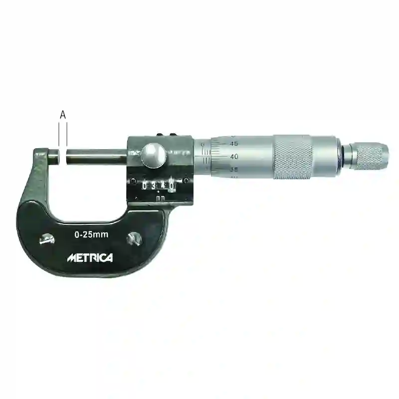 MICRÓMETRO CON CONTADOR 001 MM - 44300 - Metrica